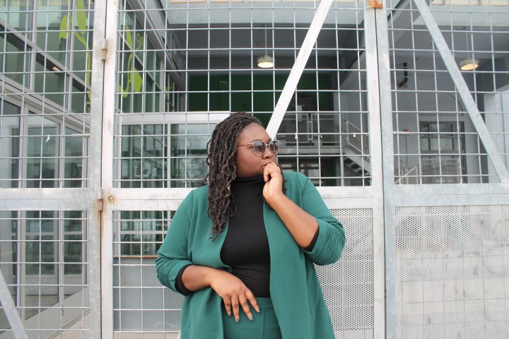 #OOTD: Green pantsuit