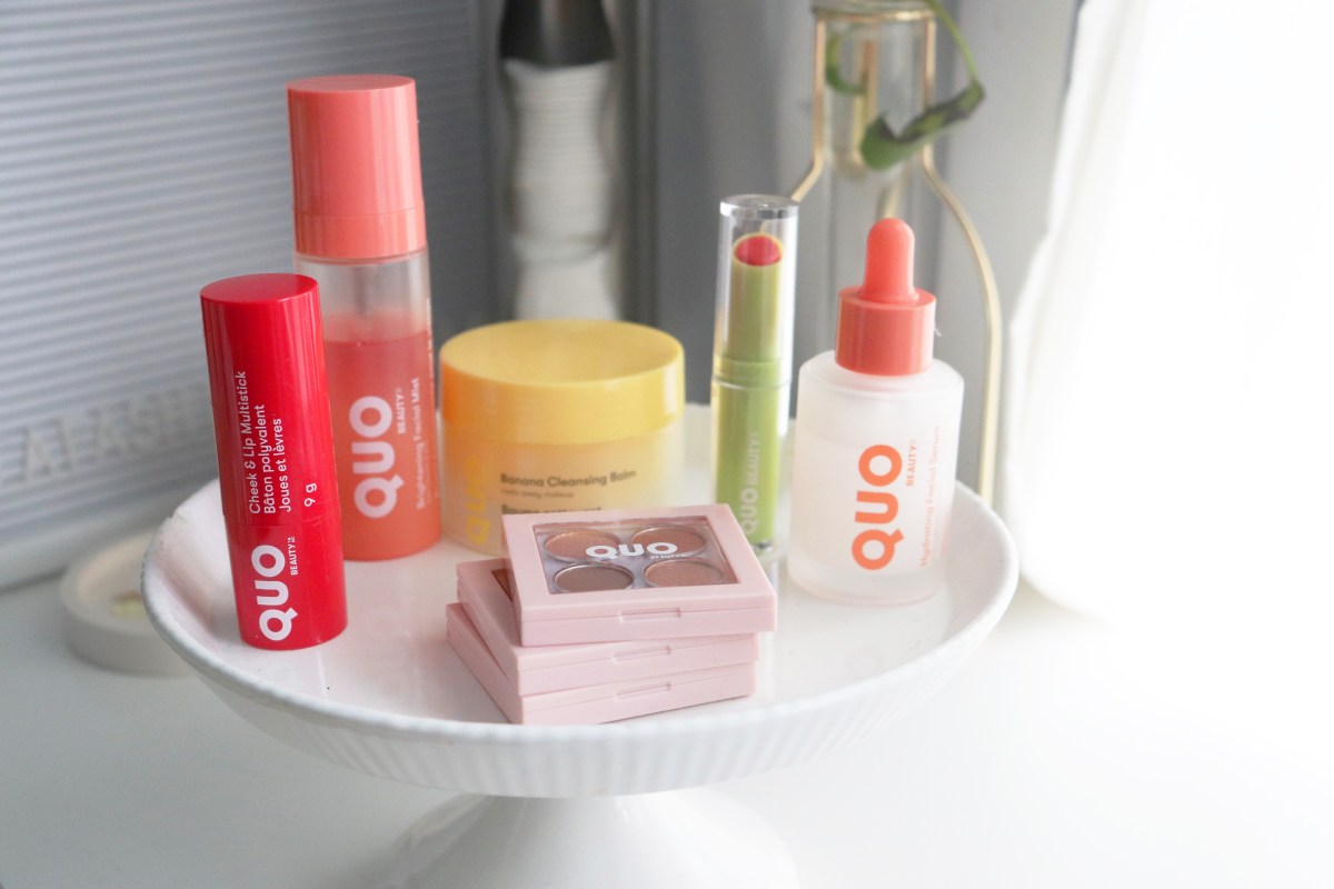 I did a Quo Beauty haul and here